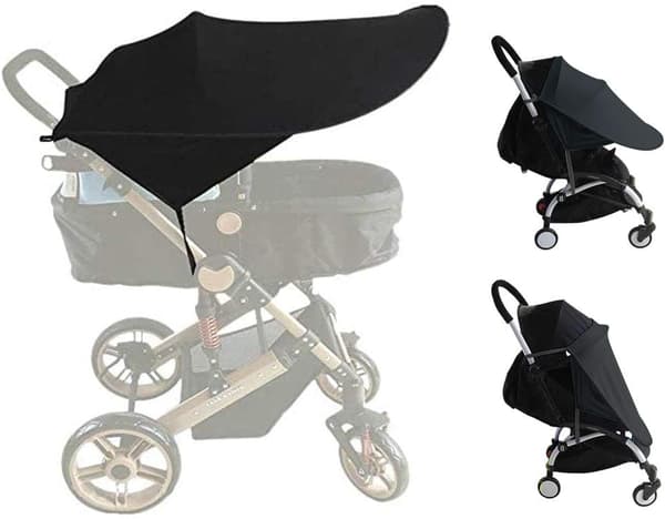 Universal Stroller Sun Shade Anti-UV UPF50+ Adjustable Canopy Str