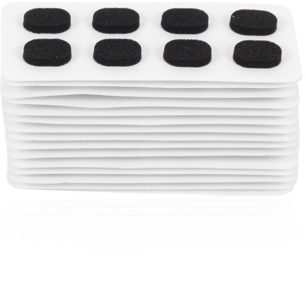 60 Par Brilleglasholdere Øjenbriller Solbriller Støtte Puder Briller Næsepuder Skum Briller Næsepuder Briller Næsegreb Sort 0,9x0,6x0,1cm Black 0.9x0.6x0.1cm