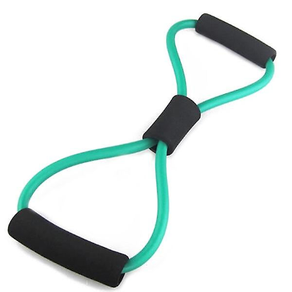 Bröstexpander Motståndsband 8-formad Träningsrem För Hemmaträning Fitness (grön)Grön