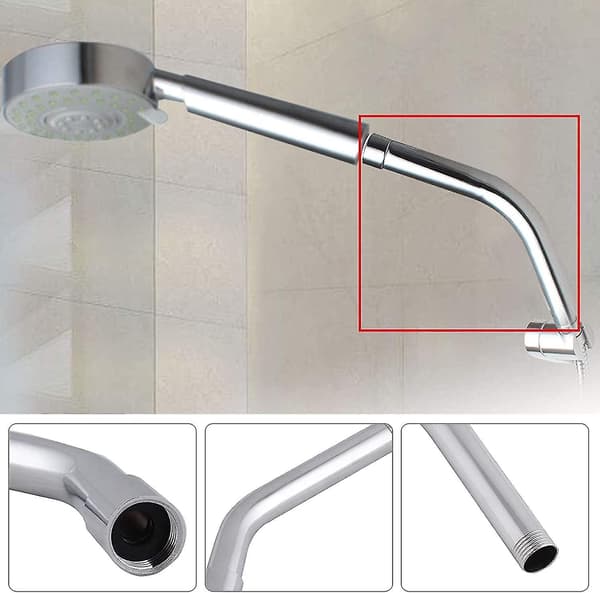 Shower Head Extension Arm, Shower Arm Extension, Shower Head Extension Lower