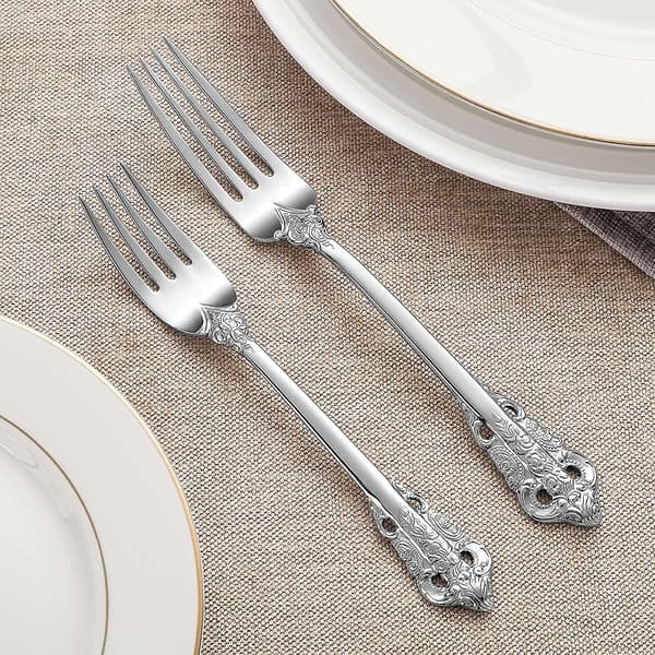 Underbar Gaffel, Sett med 4, 18/10 Rustfritt Stål, 20 cm, Tåler Oppvaskmaskin