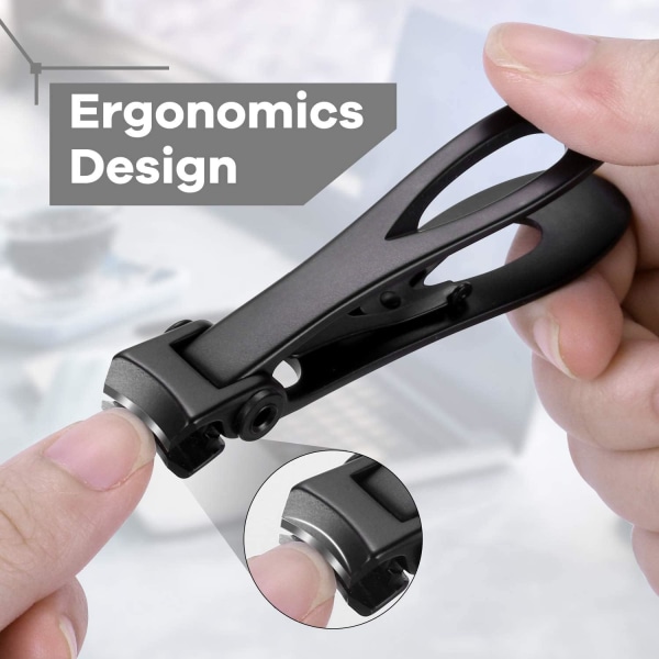 med ergonomisk design og skarpt snitt - Personlig hygiene og rengjøringstilbehør for hender og føtter.