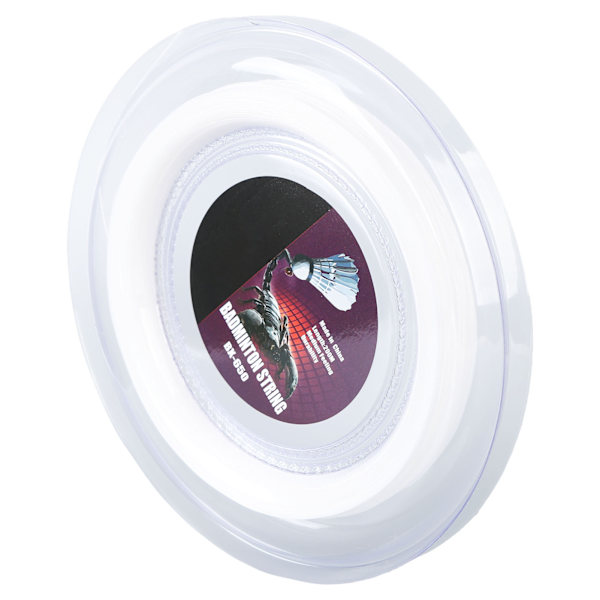 0.72mm 200m Badminton Racket String Nylon Badminton Training Racket String Line BX 650 White
