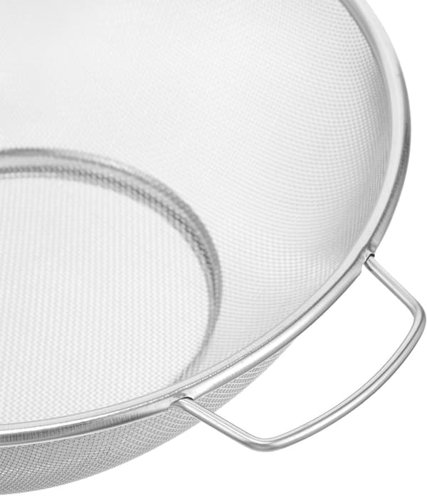 Stainless Steel Colander, Fine Mesh Strainer, Silver, Multifunctional Filter Basket