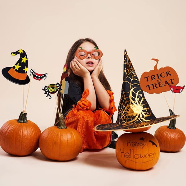 Halloween Studio Props Set, 25 Halloween-juhlakoristetta