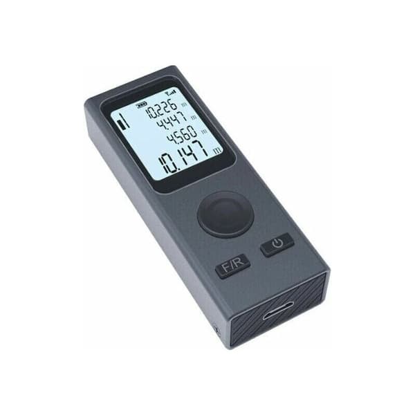 Debuns – 30m Digital Laser Distance Meter – Micro USB Rechargeable – ±2mm Accuracy – For Continuous and Volumetric Measurements