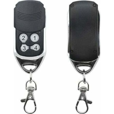 Remote control for blinds, compatible with Somfy Keytis 2, 4 RTS, Keygo, Telis 433 MHz
