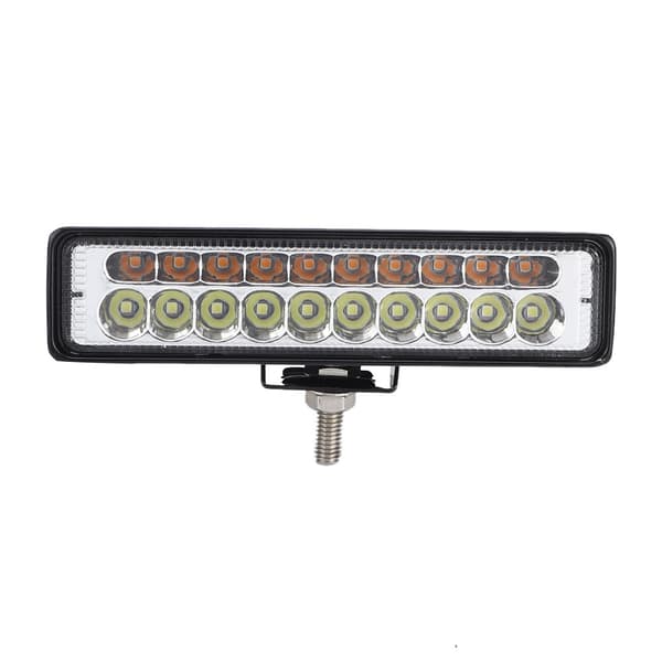 Universal 60W Vehicle Boat 20 LED Work Light White and Yellow Light Spotlight Driving Lamp