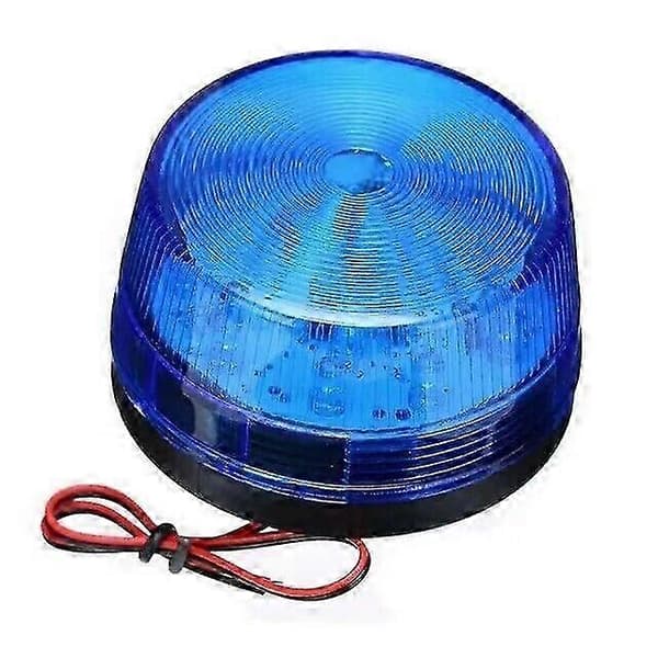 12 V LED-stroboskooppivalo hätävalo - sininen