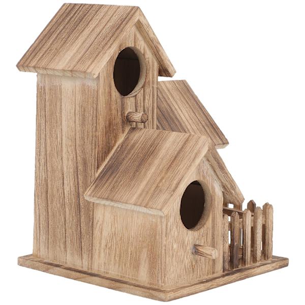 Kakatuutin pesälaatikko Ulkoilupesälaatikko Puutarhan lintulaatikko Puinen papukaija pesä 20,5x15,5cm
