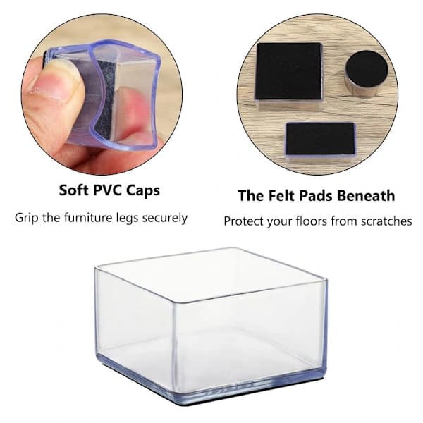 Stolsbensskydd Möbelben 50MM RUND 50mmRound