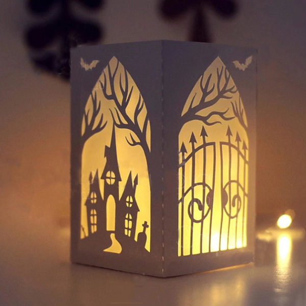 Halloween-huslykta Stämpel för Handgjorda DIY-projekt för Vuxna