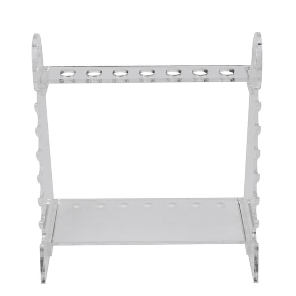 Organic Glass Pipette Rack with 1.5 cm Hole Diameter