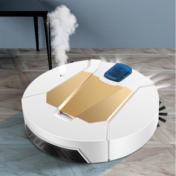 Stor Støvsugerrobot for Hjemmet - Intelligent Mobil Suging, Feie, Dra, Spray og Desinfeksjon - Alt-i-ett