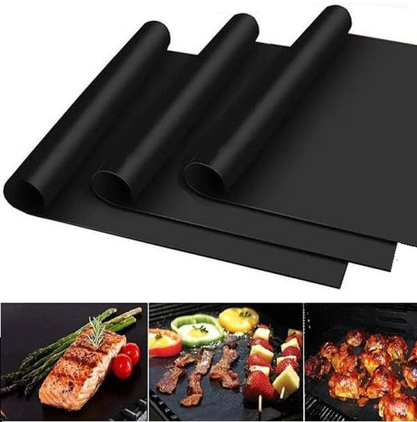 5-pakke Grillmatte Ovnmatte & Bakematte - Non Stick 90