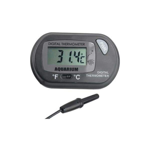 LCD digitalt termometer for akvarium og vivarium