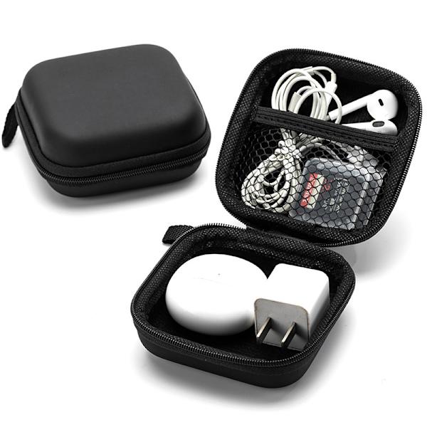 Öronhylsa I/passar för AirPods, trådlösa, Bluetooth, brusreducerande hörlurar i örat, hylshållare, förvaringsväska, lämplig