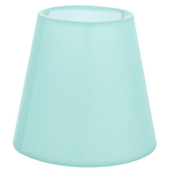 Stof Lampskærm Pendellampe Skærm Bordlampe Dæksel Gulvlampe Skærm Grøn 14X14X13CM