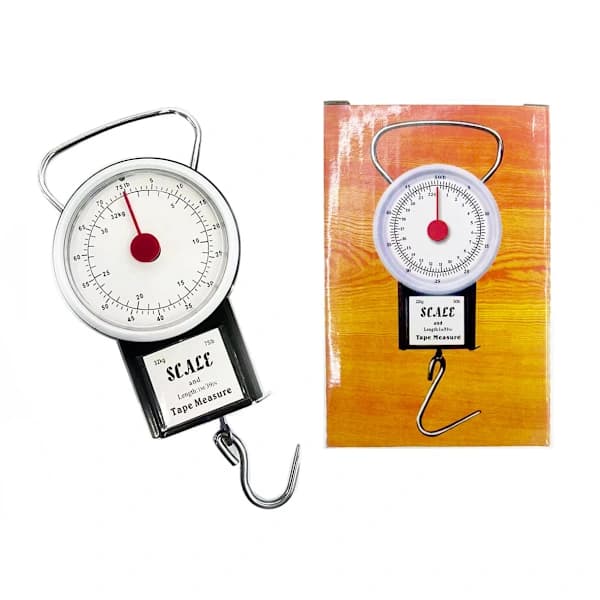 HA~Ny Portable Suitcase Luggage Scale Hook Weight Scale Handheld Compact 32 KG