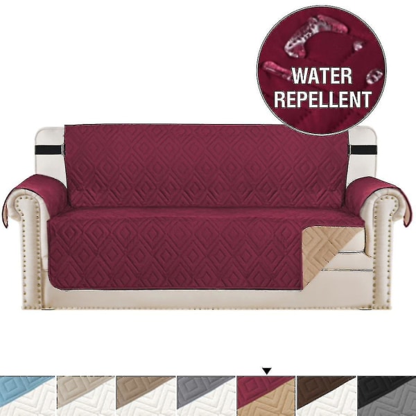 Lemmikkieläinten sohvanpäälliset Universal vedenpitävät cover liukumattomat huonekalut Pr2 SeaterHarmaa Ruskea 2 Seater Gray Brown