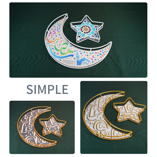 Stil 4 Bryllupskake Stativ Metall Cupcake Stativ Dessert Display Brett Plater Stil 4