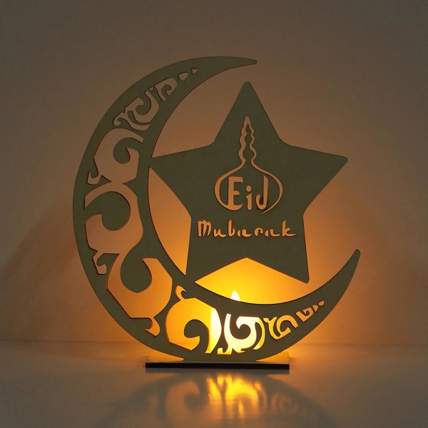 Stjerneformet LED-lyslykt for Ramadan Hjemmedekor PartyStyle 3
