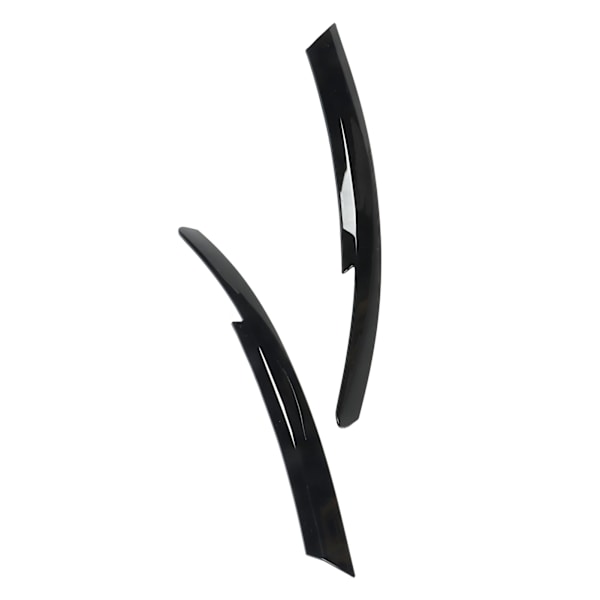 Commodore HSV Gloss Black Headlight Eyebrow Trim Left Right Protective Lamp Cover Replacement