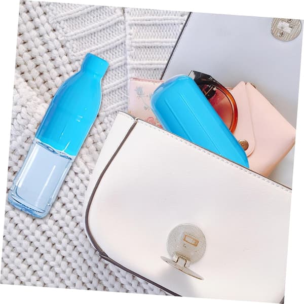 32 st silikonreseflaskskydd, elastiska ärmar för lotion, schampoflaskor, läckagesäkra resebehållarskydd