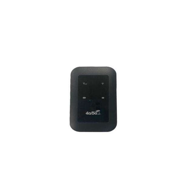 Bærbar Wifi, mobil Wifi Bil Bærbar Wifi Kort Stikkontakt Batteri Sort