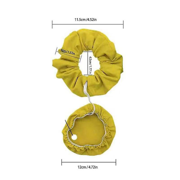 Genanvendelige Vaskbare Drikkedæksler Anti-Spike Scrunchie Dæksel Til De Fleste Drikkekopper & Glas (3 stk)