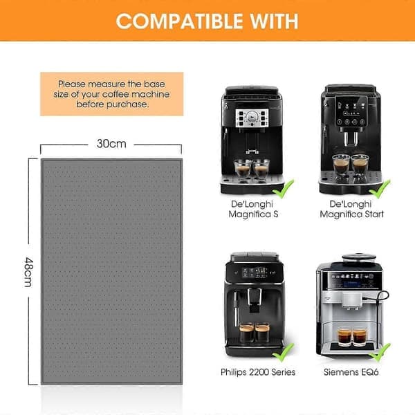 Silicone Mat for Coffee Machine - Aieve Coffee Machine Mat