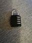 4-digit Combination Padlock - AUDBURN - Black - Robust and Durable - Compact Size - Portable