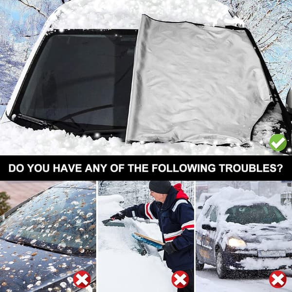 Bilrudebeskyttelse, magnetisk bilrudebeskyttelse, frostbeskyttelse