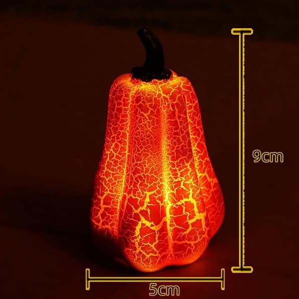 Græskar Efterårsdekoration - Udendørs 3-delt Halloween LED-lys