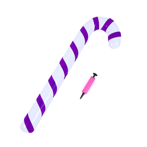 PurpleBalloon Outdoor Candy Cane Dekoration Juldekoration Tillbehör NavidadPurple