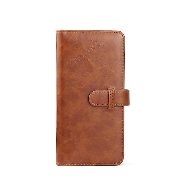 80 Lommer Retro PU Fotoalbum Passer for Instax Square Film for Fujifilm SQ1 SQ6 SQ20 SQ10 SP3 Kameratilbehør 80 pockets brown