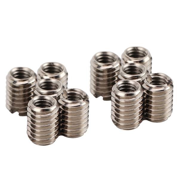 Stainless Steel Thread Insert M4x0.7 Internal Thread M6x1.0 External Thread 10pcs 8mm Length