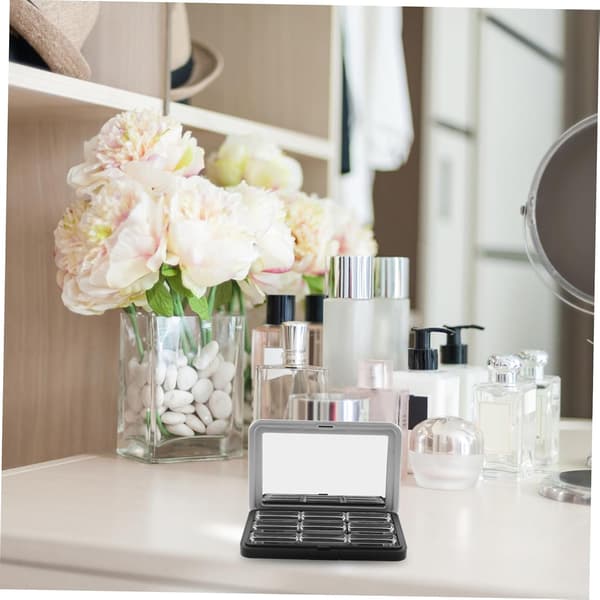 Magnetic Makeup Bag Eyeshadow Storage Box Empty Makeup Palette Refillable Eyeshadow Pan for Blush Highlighter