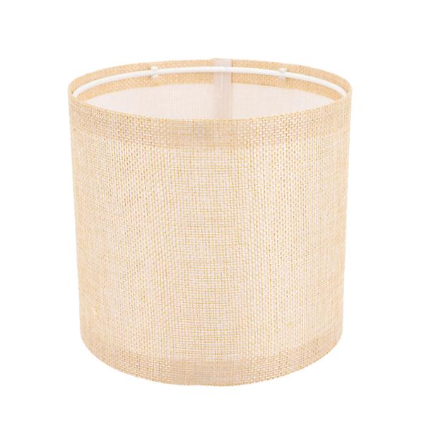 Fabric Drum Lampshade Assembly Required Lampshade Modern Foldable Lamp ShadesYellow15X15CM