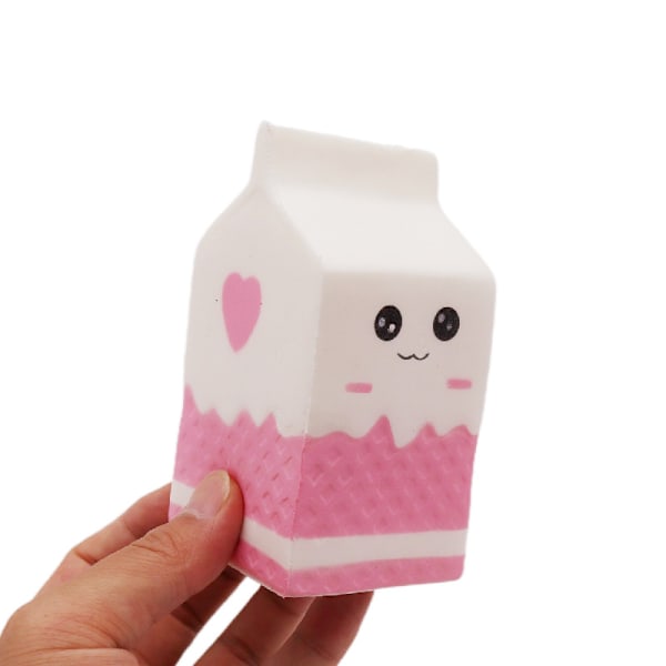 Squishies Mælkekartonpose Langsomt Stigende Duftende Squishies Charms Dekompressionslegetøj 2 stk. Squishies Smore Langsomt Stigende Legetøj