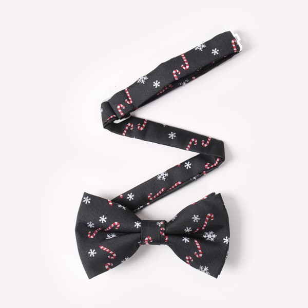 Christmas Bow Tie Candy Cane