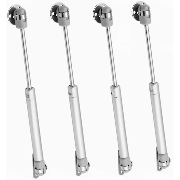 Hydraulisk dämpare 100n dörr skåp kök möbler nedfällbar fjäder gasfjäder stöd för möbellyft stöd gångjärn mjuk stängning 4st Qyroadwol
