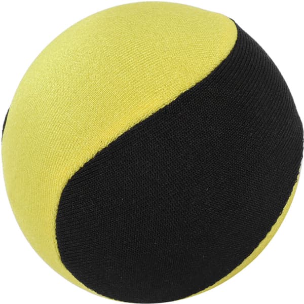 Hundebold, TPR badebold, blød flydende bold, legetøj til børn, 6 cm, gul