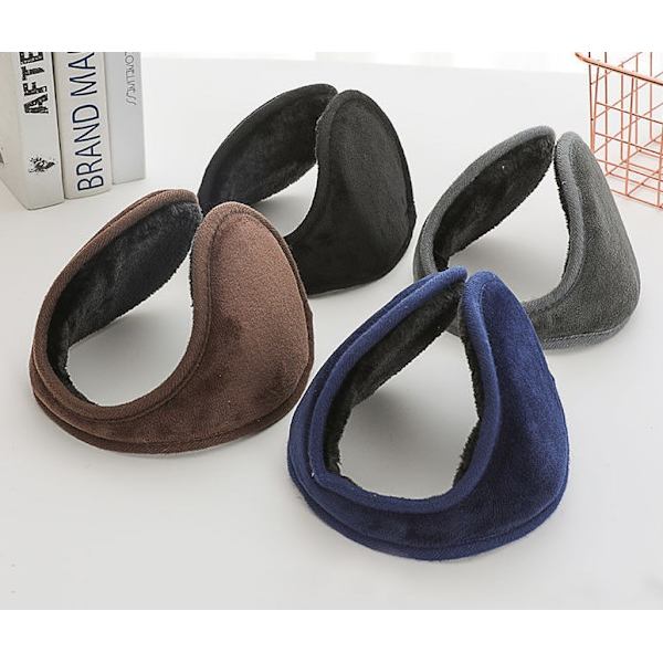 Unisex Ørevarmer Vintervarm Bagpå Hoved Wrap Around Ski Grip til Damer og Herrer