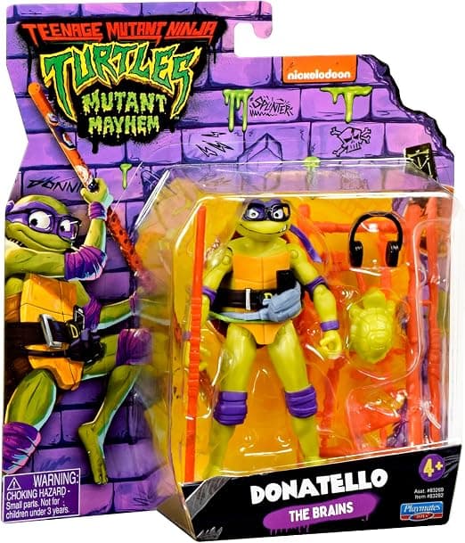 Playmates - TMNT: Mutant Mayhem - Donatello Basfigur