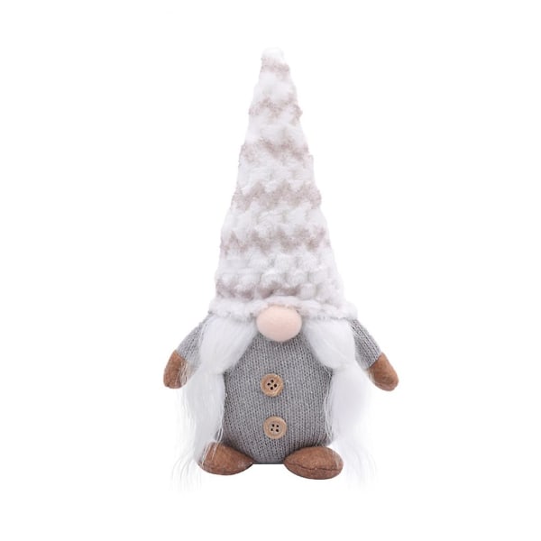 Faceless Doll Toy Plush Swedish Gnome Doll Standing Figurine Toy Home