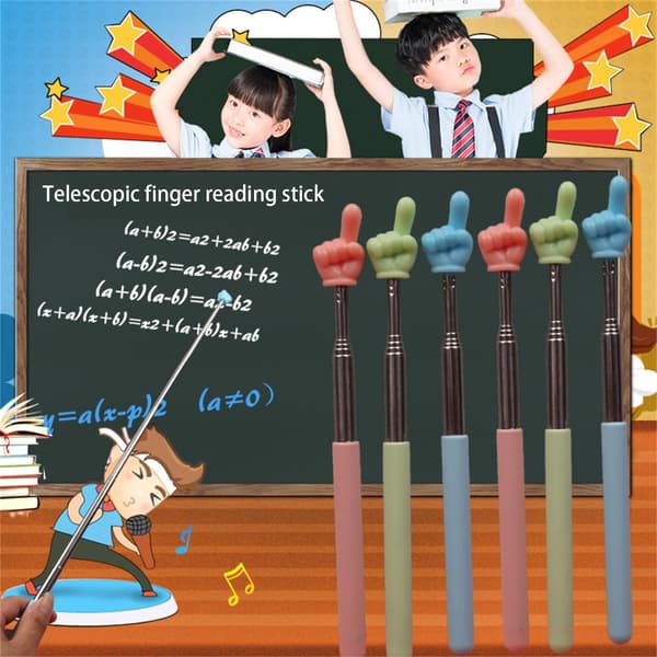 Telescopic Pointer Hand Pointer Extendable Presentation Pointer Finger