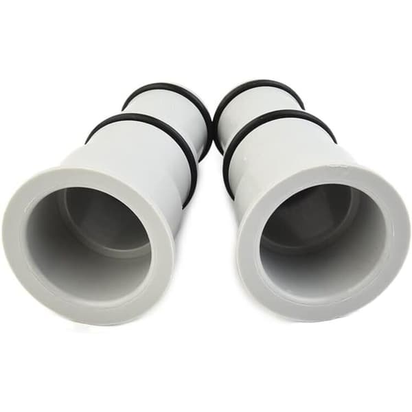 2 stk. swimmingpooladapter A, erstatningsadapter til slanger til pumper