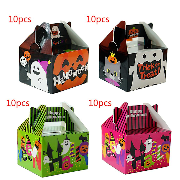Halloween-karkkipussi kahvoilla lapsille - Punainen