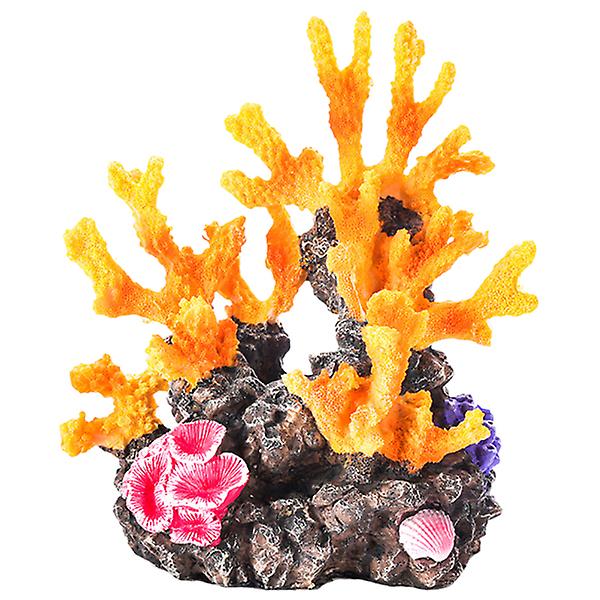 Kunstig koralmodel Akvarium Simulering Koraldekoration Aquarium Layout Coral Prop24x18cm 24x18cm